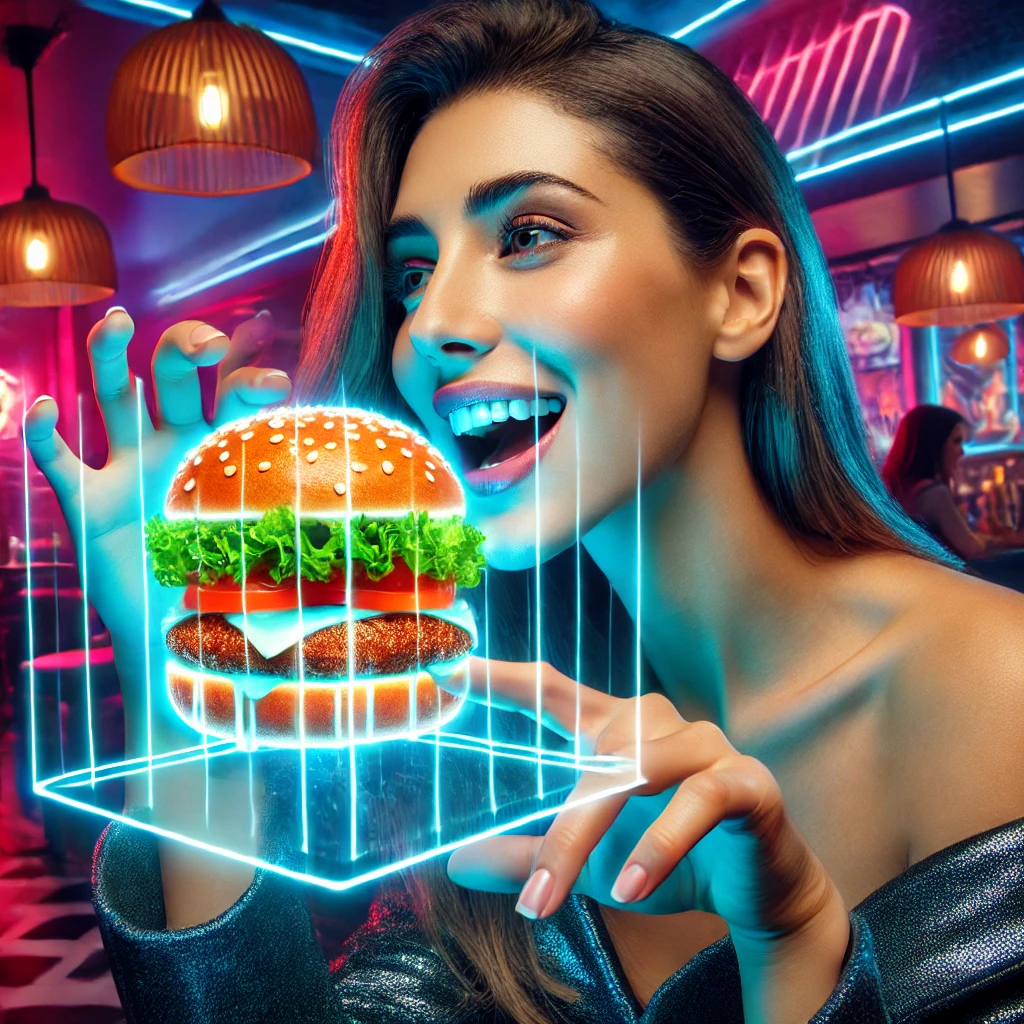 Delicious Virtual Burger